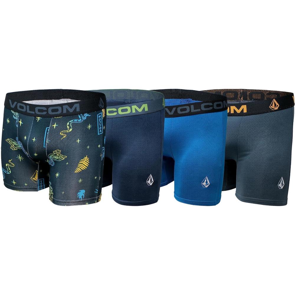 image:imageVolcom Boys Boxer Briefs Performance UnderwearMultiBlueBlueGrey
