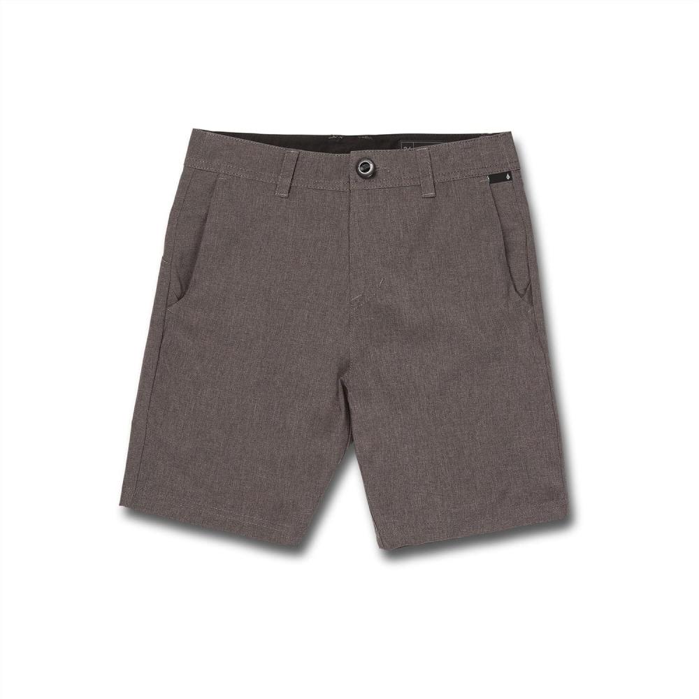 image:imageVolcom Boys Frickin Cross Shred Hybrid Stretch Chino Short Big Boys amp Little Boys SizesCharcoal Heather
