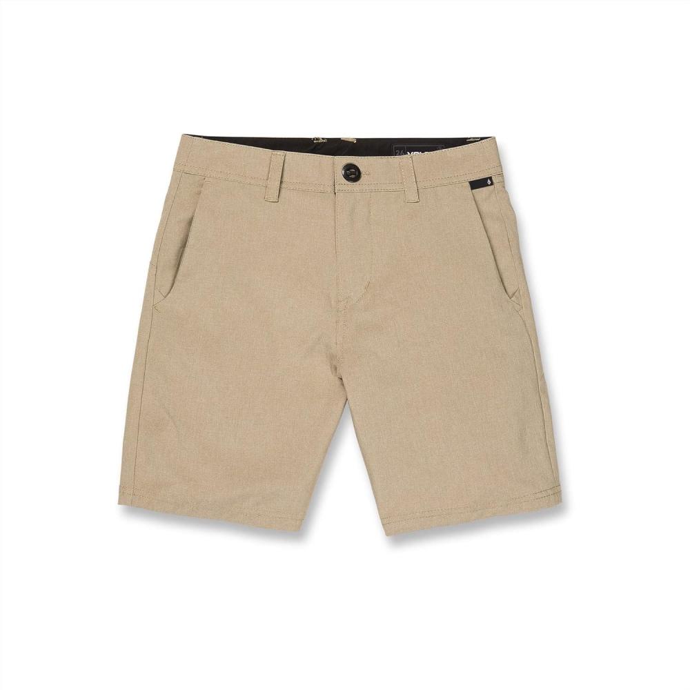 image:imageVolcom Boys Frickin Cross Shred Hybrid Stretch Chino Short Big Boys amp Little Boys SizesDark Khaki