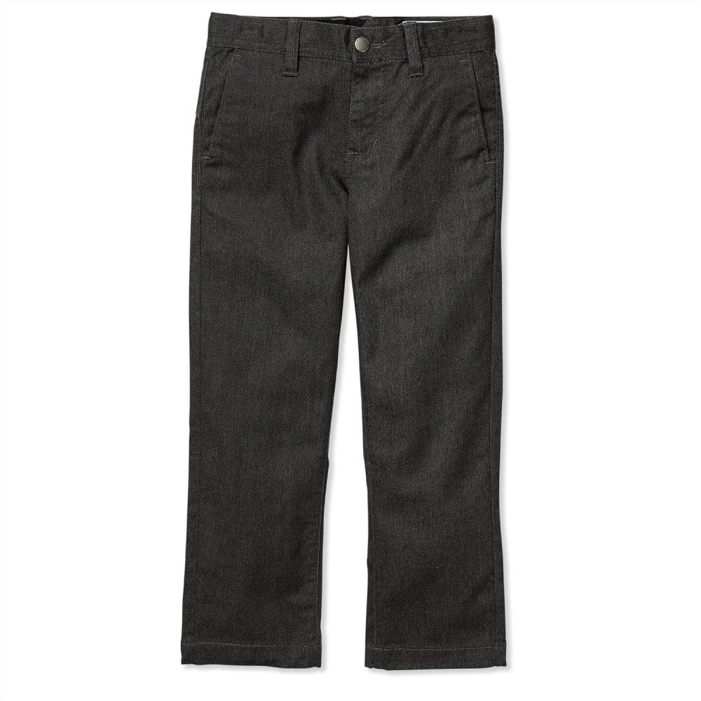 image:imageVolcom Boys Frickin Modern Stretch Chino Pant Big Boys amp Little Boys SizesCharcoal Heather 1