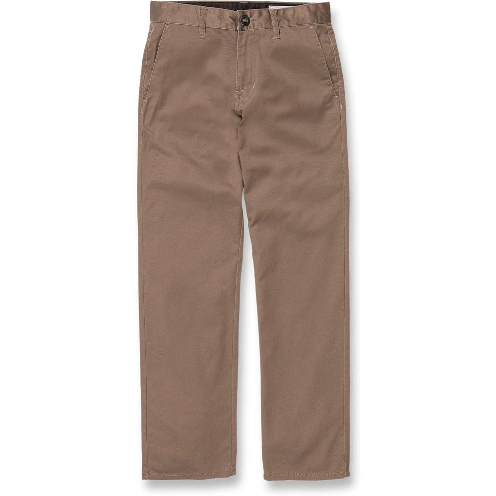image:imageVolcom Boys Frickin Regular Stretch Chino PantMushroom