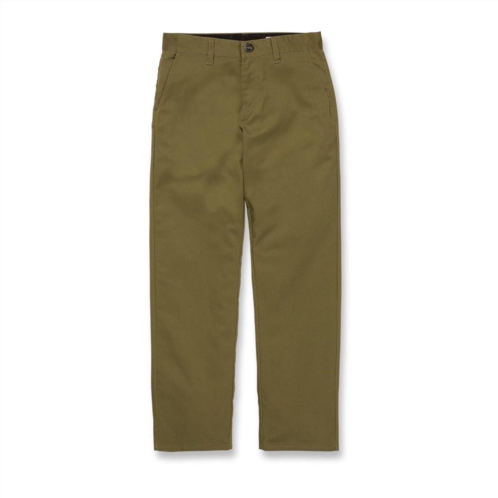 image:imageVolcom Boys Frickin Regular Stretch Chino PantsOld Mill
