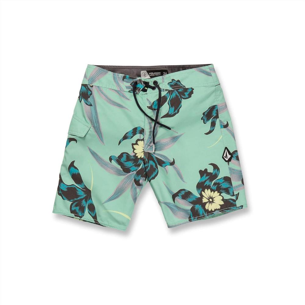 image:imageVolcom Boys Mod Polydactal Boardshort Trunk Big Little SizesIce