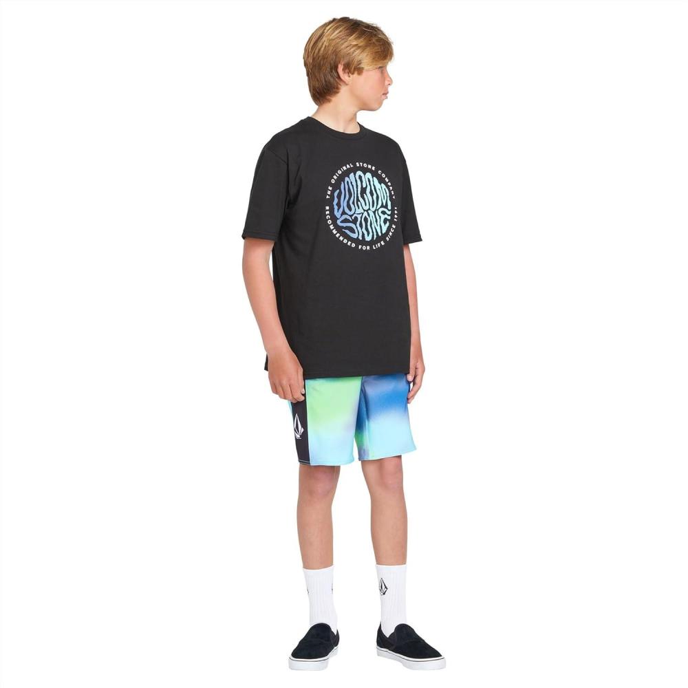 image:imageVolcom Boys Mod Tech Boardshorts Big Boys amp Little SizesElectric Green