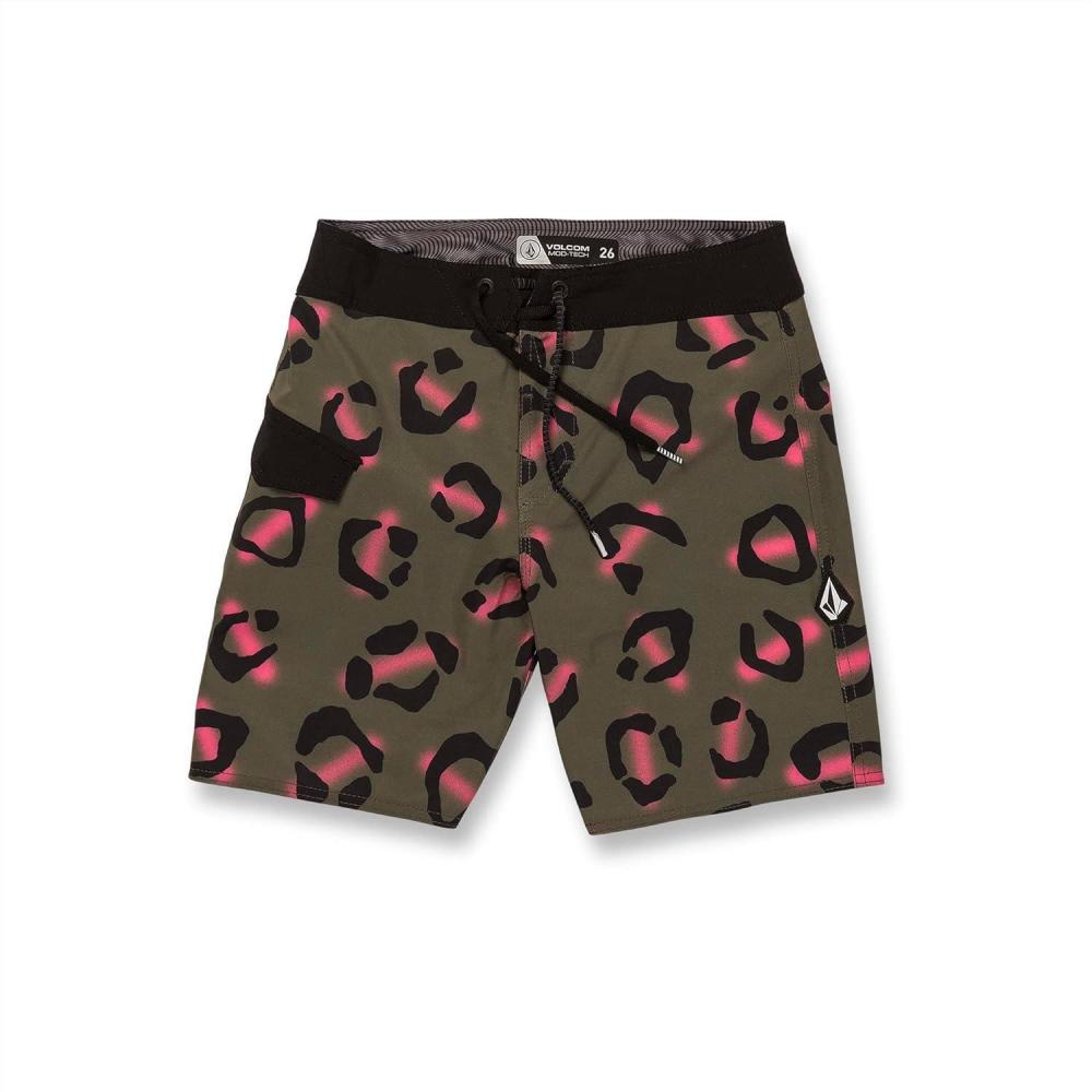 image:imageVolcom Boys Mod Tech Boardshorts Big Boys amp Little SizesMilitary