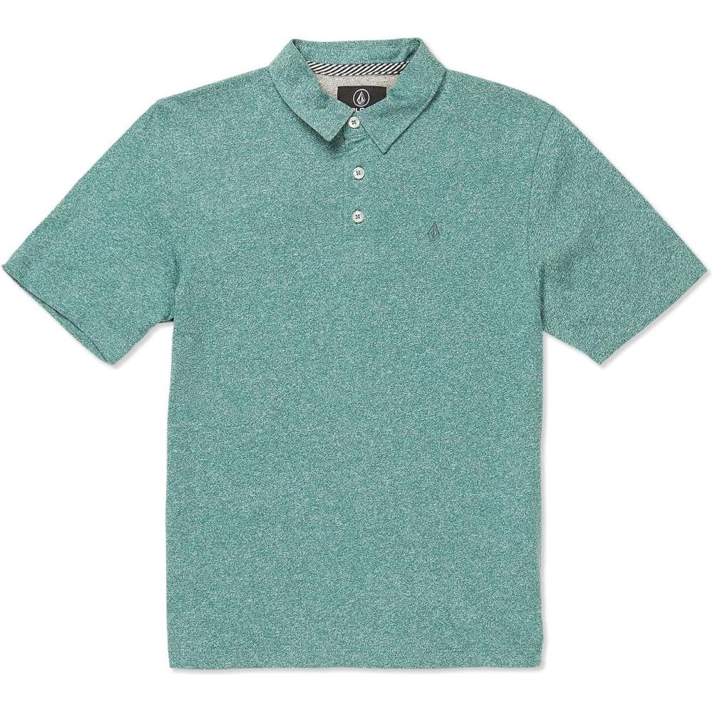 image:imageVolcom Boys Wowzer Short Sleeve Polo ShirtGreen 324