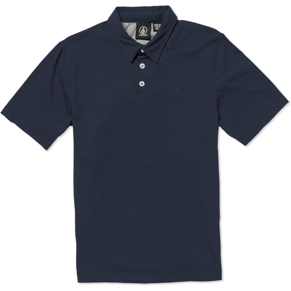 image:imageVolcom Boys Wowzer Short Sleeve Polo ShirtNavy 324