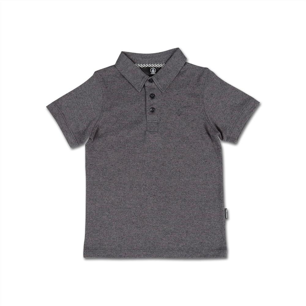 image:imageVolcom Boys Wowzer Short Sleeve Polo ShirtStealth