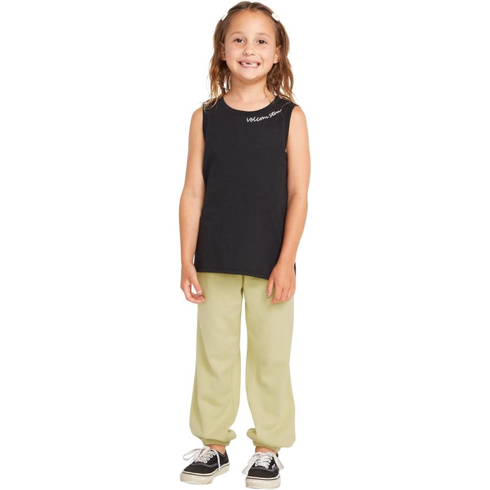 image:imageVolcom Girls Flexin Muscle Tank TopBlack 1