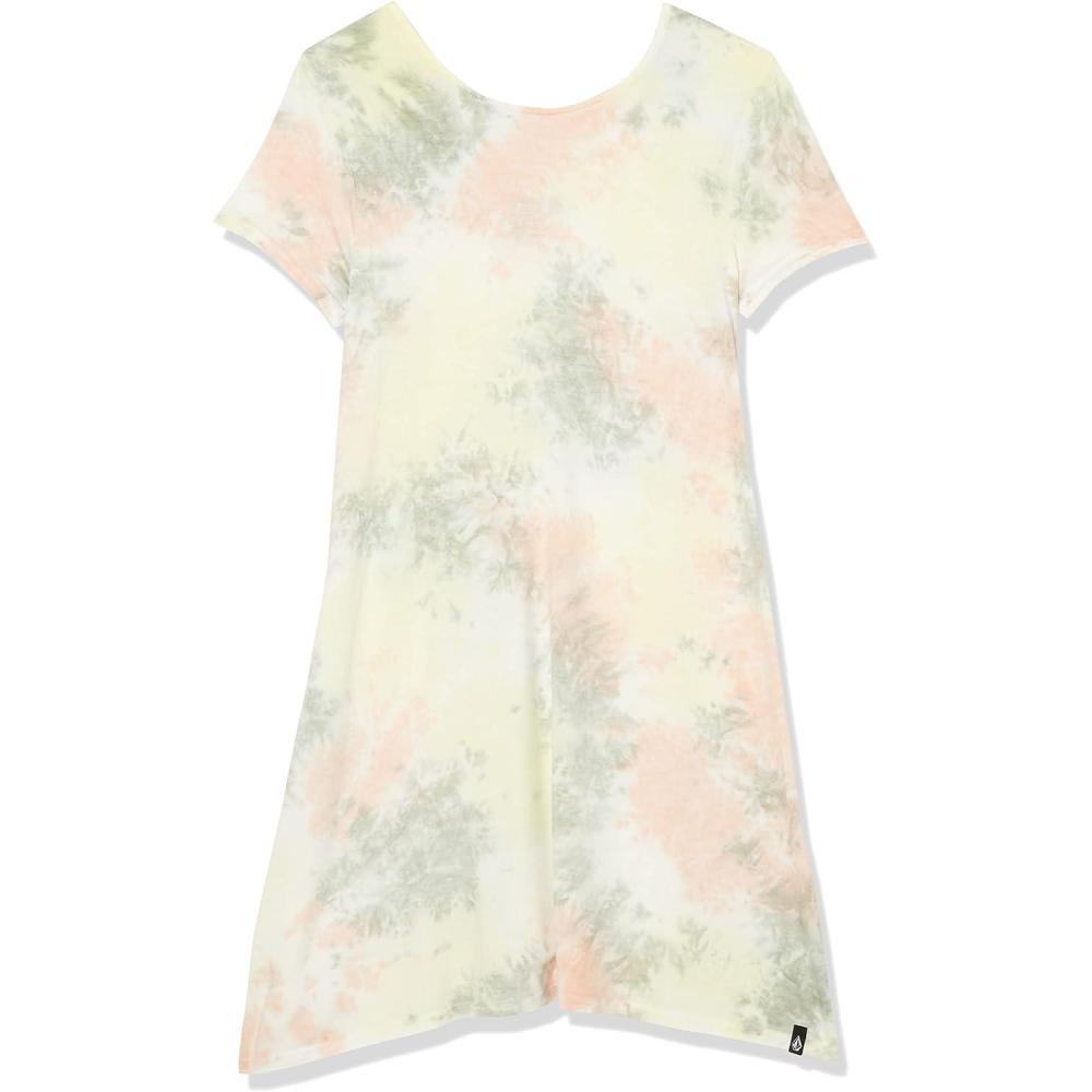 image:imageVolcom Girls High Wired Short Sleeve DressMulti