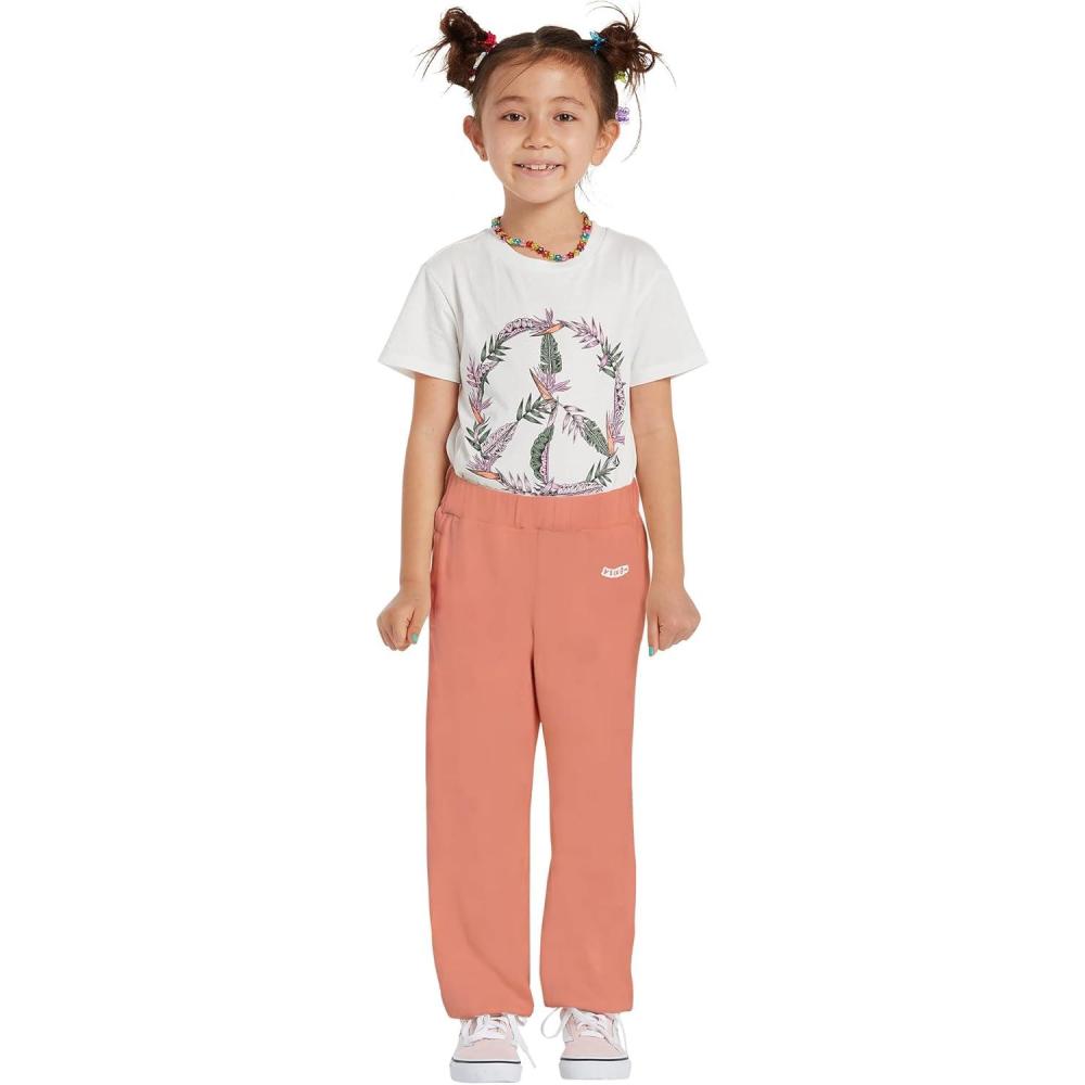 image:imageVolcom Girls Lived in Lounge Fleece SweatpantsLight Mauve