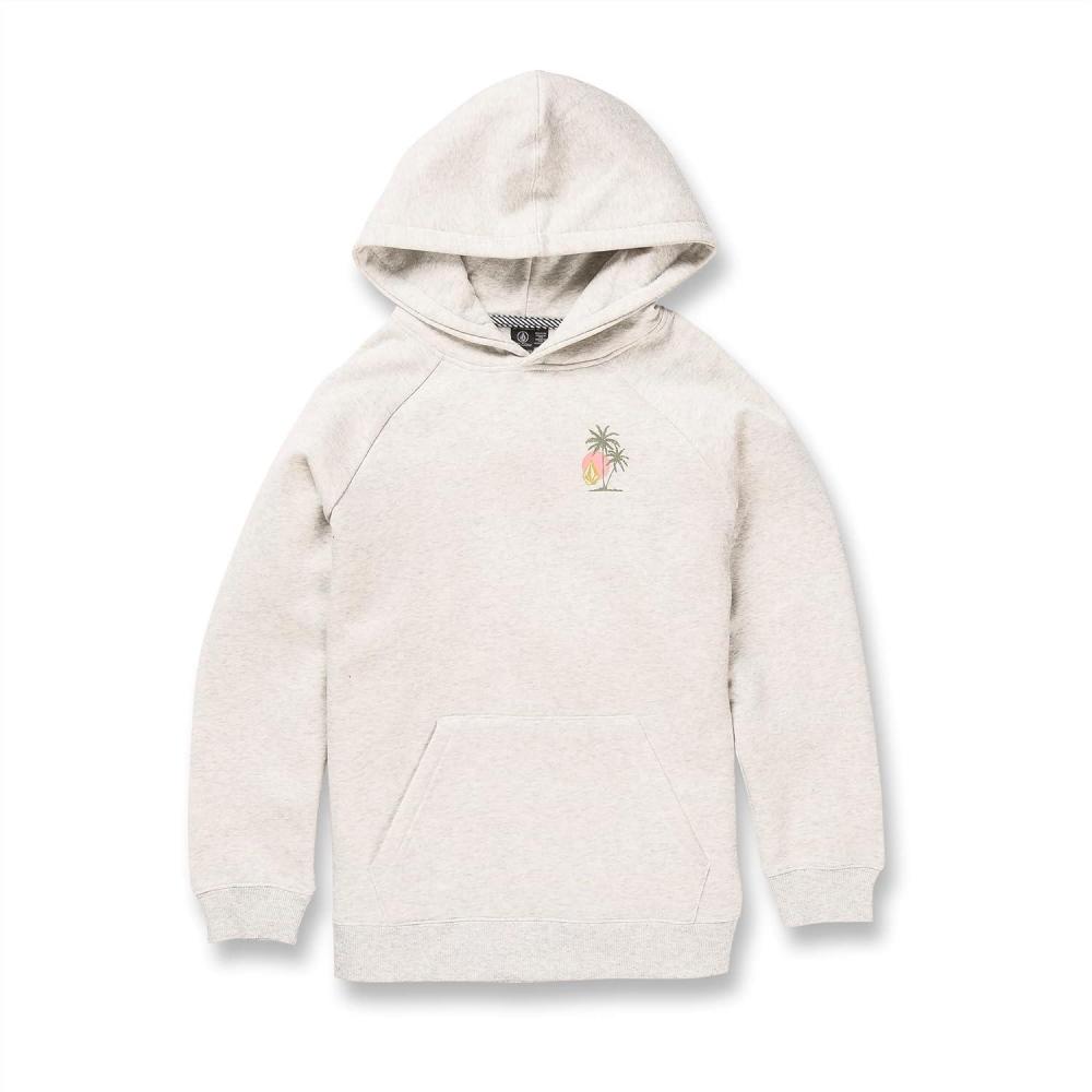 image:imageVolcom Girls Truly Stoked Fleece SweatshirtLight Grey
