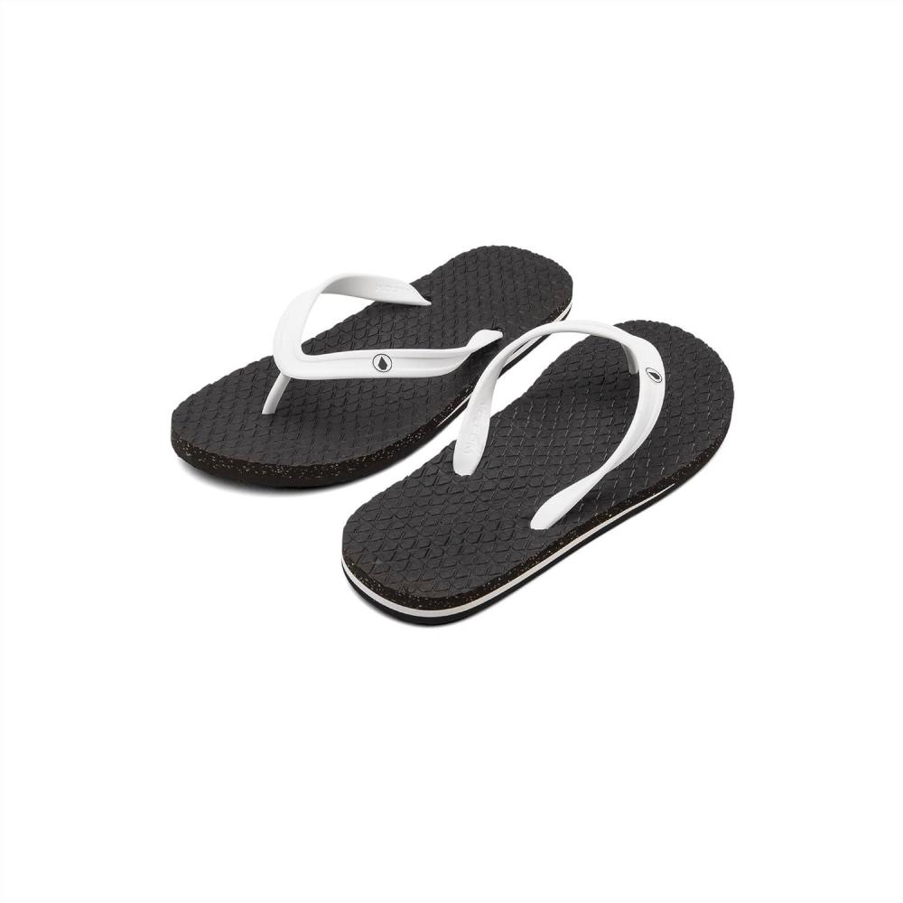 image:imageVolcom Mens Eco Concourse Bloom FlipFlop SandalWhite