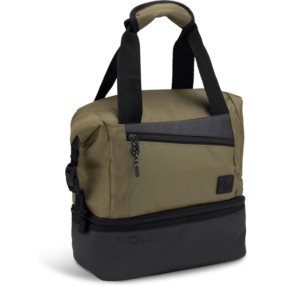 image:imageVolcom Mens Outbound 43L Travel Duffle Bag Black One SizeOlive