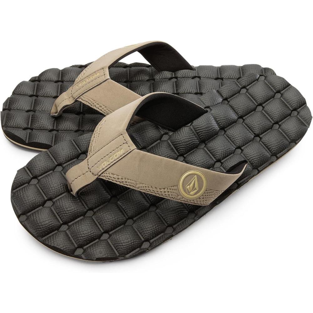 image:imageVolcom Mens Recliner Sandal Flip FlopNew Khaki