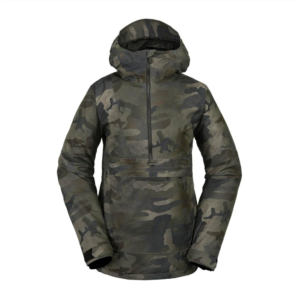 image:imageVolcom Womens Ashfield Anarok Snowboard Ski JacketCloudwash Camo S4