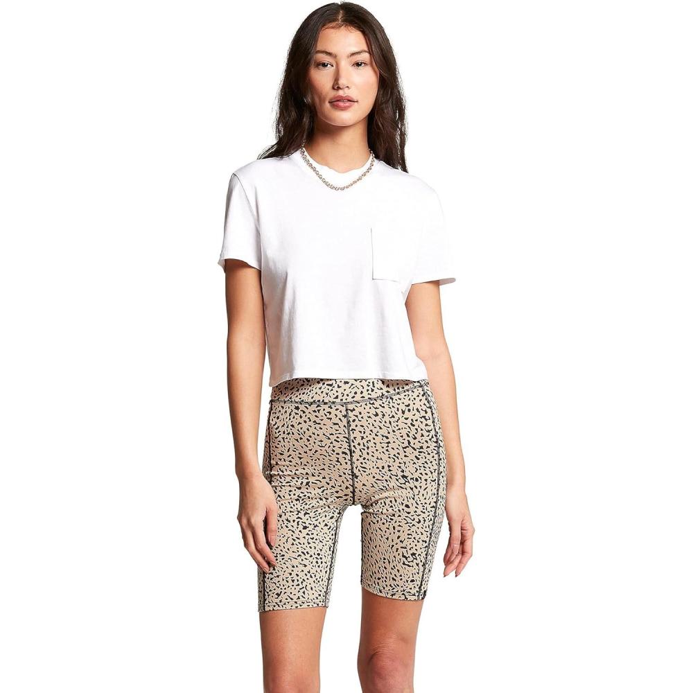 image:imageVolcom Womens Lived In Lounge Bike ShortsAnimal Print
