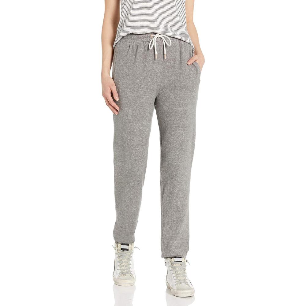 image:imageVolcom Womens Lived In Lounge Fleece Sweatpants Regular amp Plus SizeCharcoal Grey