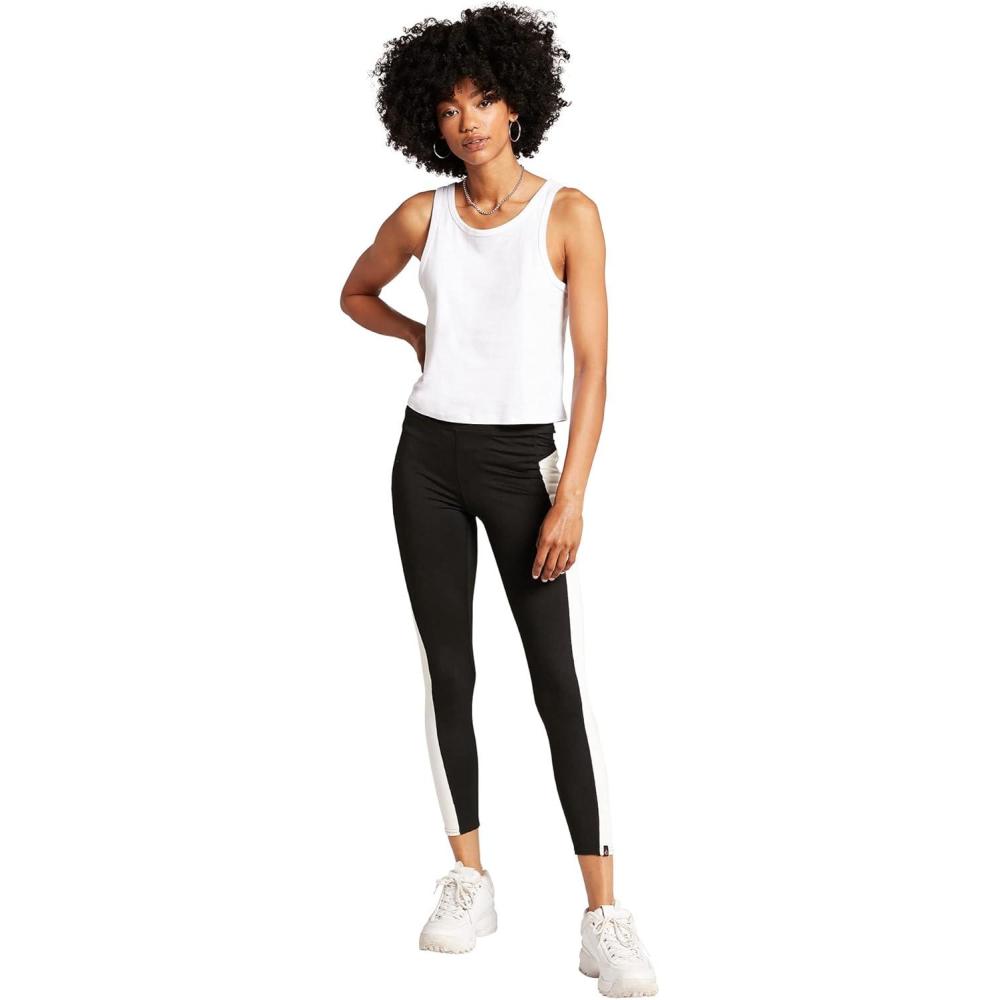 image:imageVolcom Womens Lived In Lounge Legging Pants Regular amp Plus SizeBlack Combo
