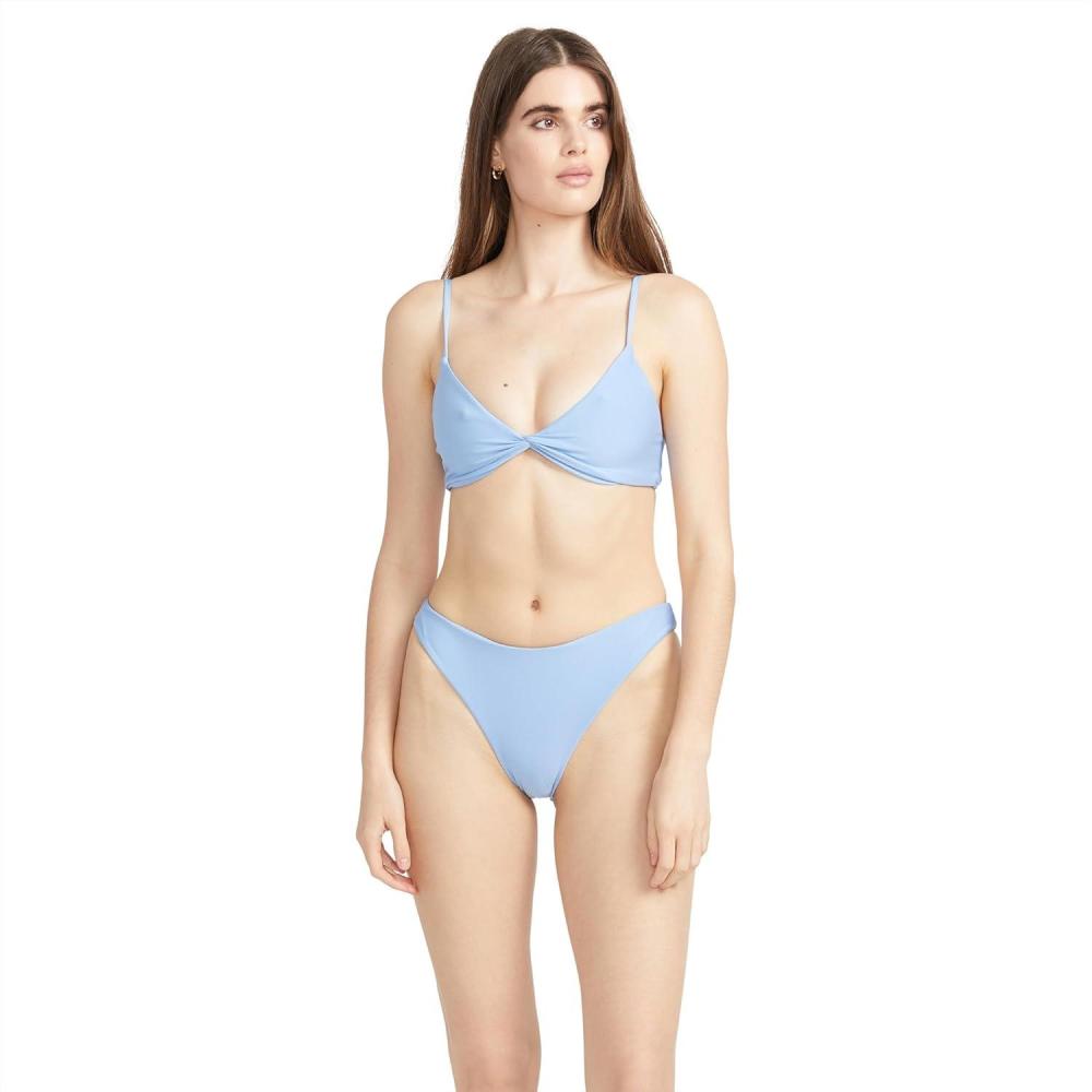 image:imageVolcom Womens Simply Seamless Skimpy Bikini BottomCoastal Blue