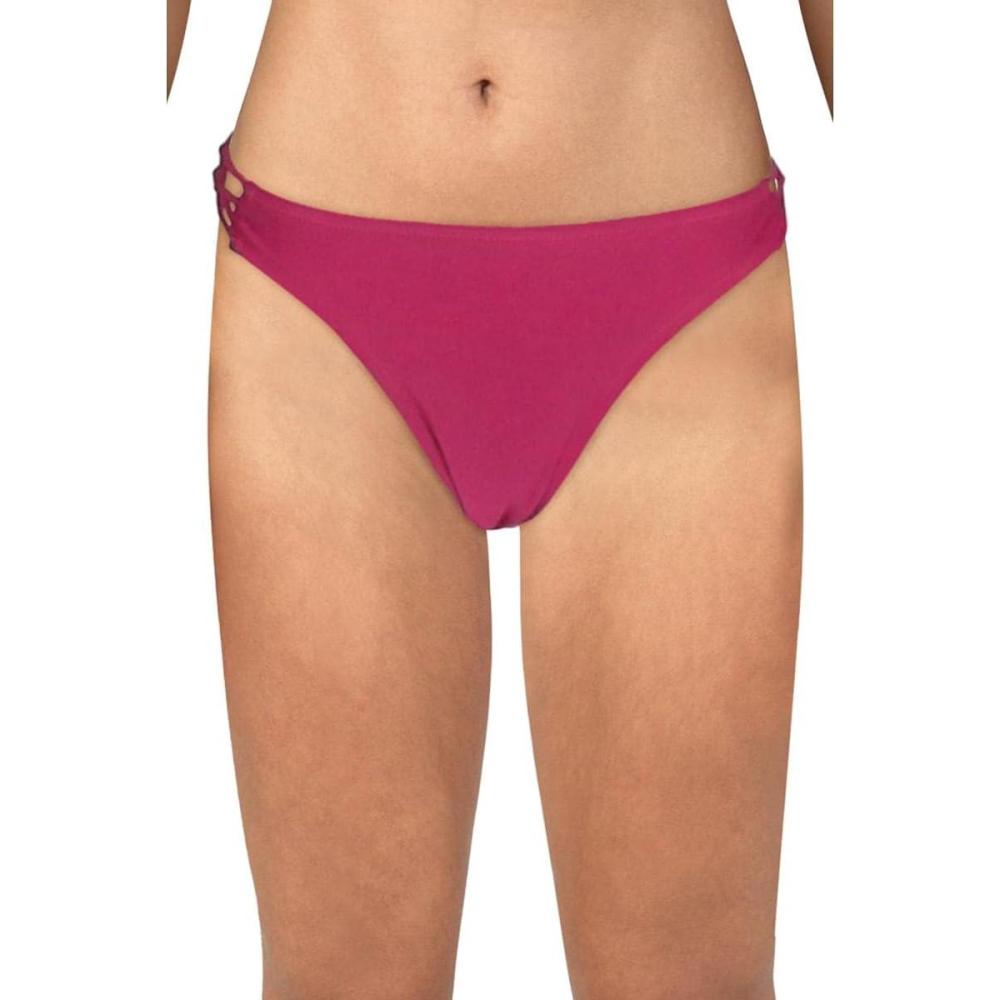 image:imageVolcom Womens Simply Solid Full Bikini Bottom Regular amp Plus SizeParadise Purple