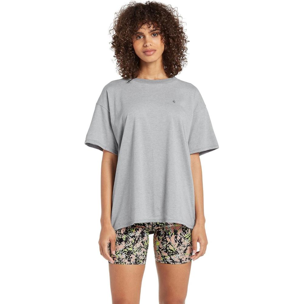 image:imageVolcom Womens Stone Tech Quck Drying Short Sleeve TeeHeather Grey