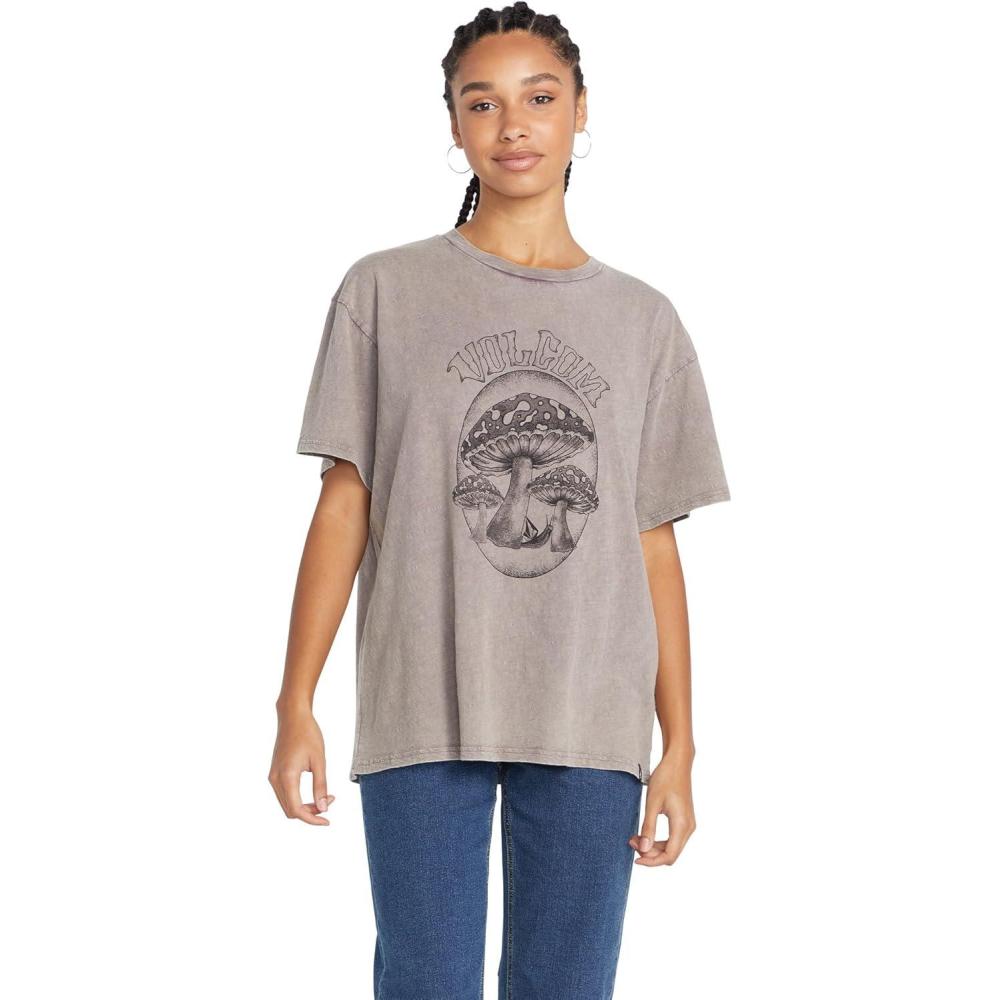 image:imageVolcom Womens Stone Tech Quck Drying Short Sleeve TeeSlate Grey
