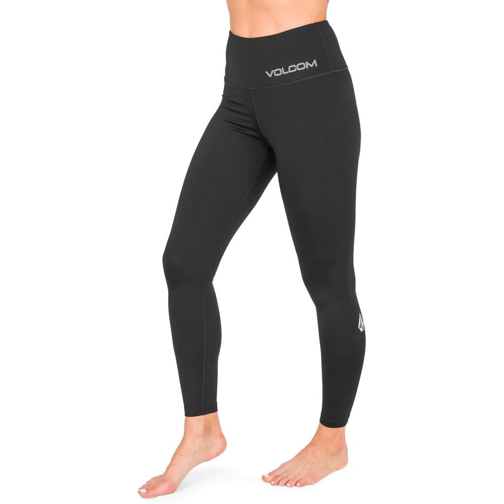 image:imageVolcom Womens VScience Thermal Base Layer Legging Quick Dry HighWaisted FitBlack S5
