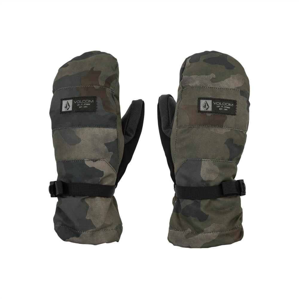 image:imageVolcom Womens VSnow Over Snowboard Ski MittCloudwash Camo S4