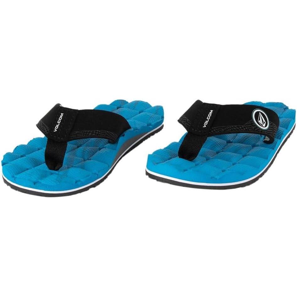 image:imageVolcom boys Recliner Big Youth Flip Flop SandalMarina Blue New