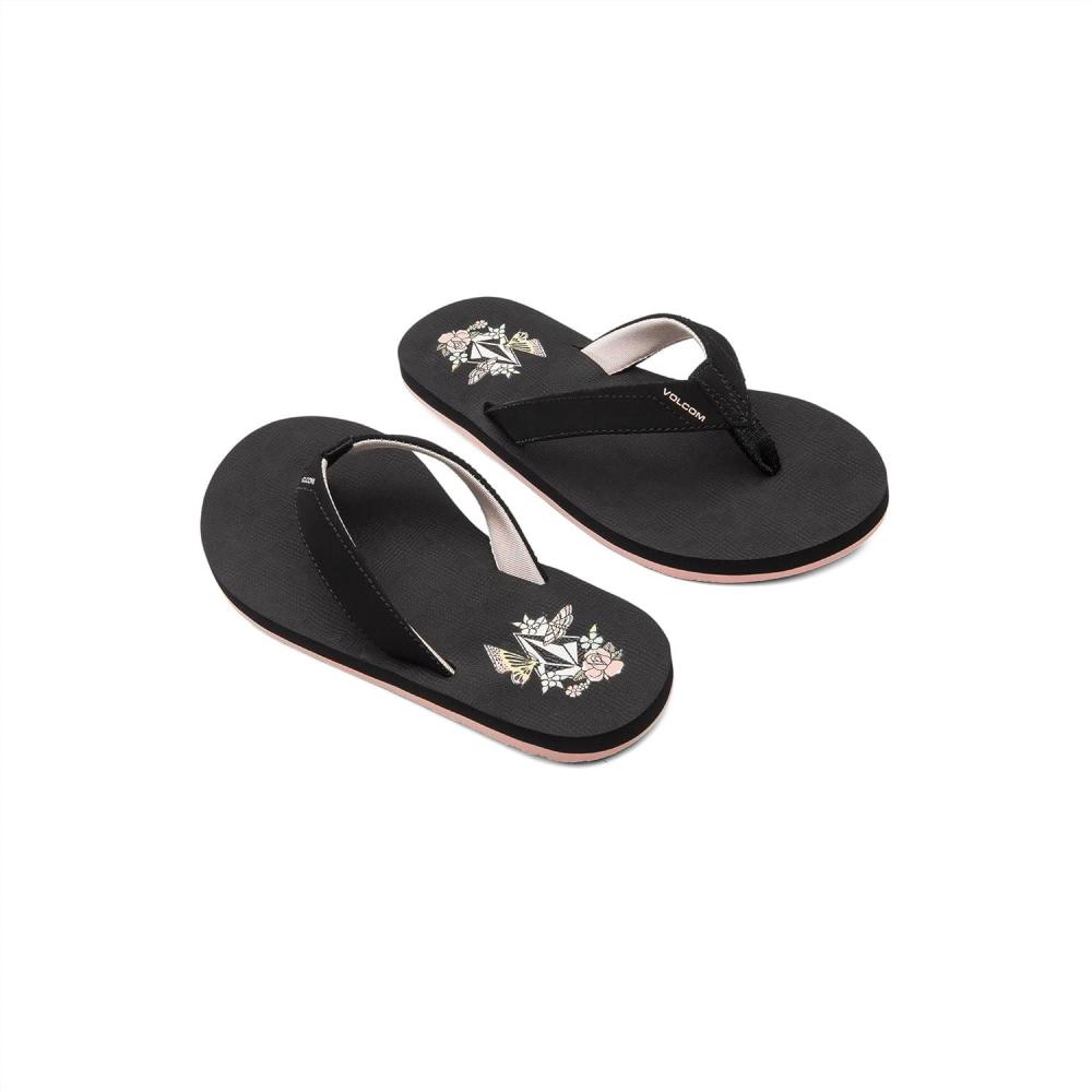 image:imageVolcom girls Vicky Flip Flop SandalsBlack