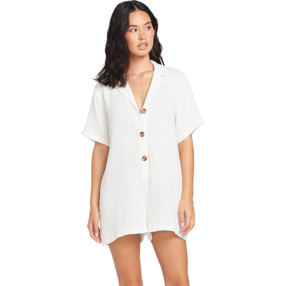 image:imageVolcom womens Easy Breezy RomperStar White