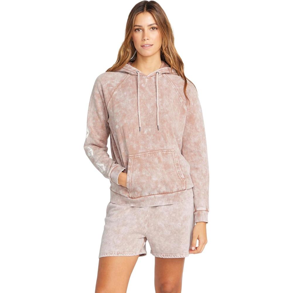 image:imageVolcom womens Iconic Stone Hooded Fleece SweatshirtWinter Orchid