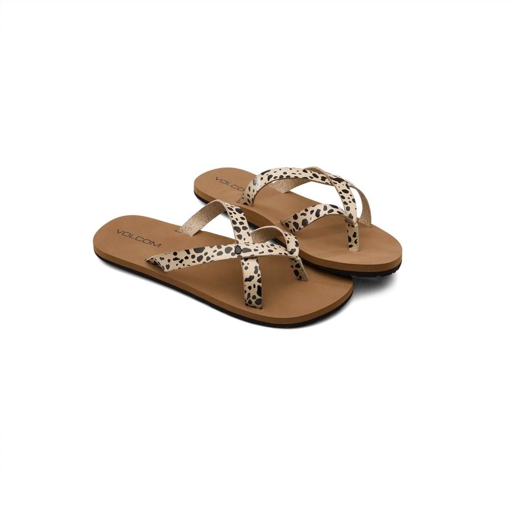 image:imageVolcom womens Stone 2 Step SandalLeopard