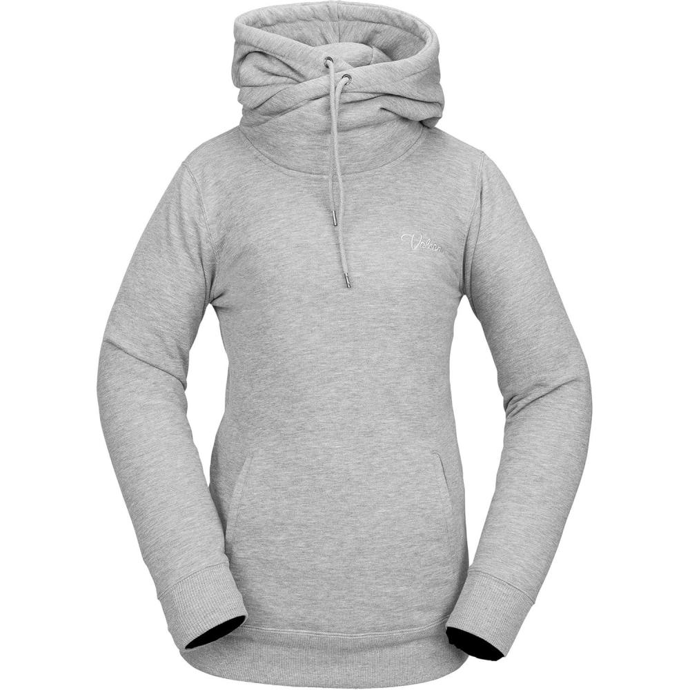 image:imageVolcom womens Tower Hooded Fleece SweatshirtHeather Grey S5