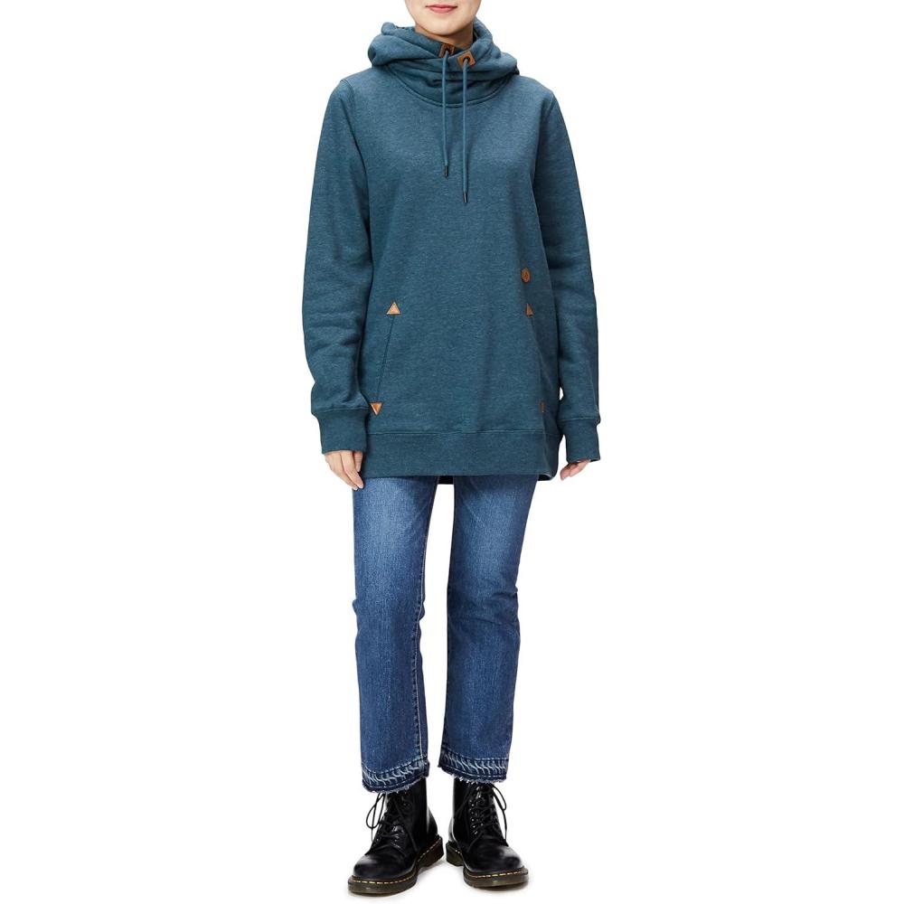 image:imageVolcom womens Tower Hooded Fleece SweatshirtStorm Blue S3