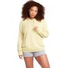 Lived In Lounge Hooded Fleece Pullover Sweatshirt (Regular & Plus Size)(Citron)