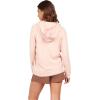Lived In Lounge Hooded Fleece Pullover Sweatshirt (Regular & Plus Size)(Hazey Pink)