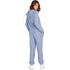 Lived In Lounge Hooded Fleece Pullover Sweatshirt (Regular & Plus Size)(Washed Blue)
