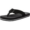 Volcom Big Kids Unisex Victor Flip Flop Sandal(Black-new)