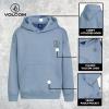Volcom Boys Hoodies 2 Pack Boys Sweatshirts Premium Comfy Cotton Hoodies Size 8-20(Blue)