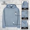 Volcom Boys Hoodies 2 Pack Boys Sweatshirts Premium Comfy Cotton Hoodies Size 8-20(Fossil)