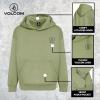 Volcom Boys Hoodies 2 Pack Boys Sweatshirts Premium Comfy Cotton Hoodies Size 8-20(Olive)