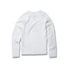 Volcom Boys Lido Solid Lycra Long Sleeve Rashguard 50+ Uv Protection(White)