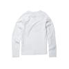 Volcom Boys Lido Solid Lycra Long Sleeve Rashguard 50+ Uv Protection(White)