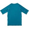 Volcom Boys’ Lido Solid Lycra Short Sleeve Rashguard 50+ Uv Protection(Barrier Reef)