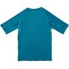 Volcom Boys Lido Solid Lycra Short Sleeve Rashguard 50+ Uv Protection(Barrier Reef)