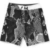 Volcom Boys Mod Tech Boardshorts (Big Boys & Little Sizes)(Black White)