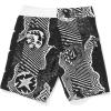 Volcom Boys Mod Tech Boardshorts (Big Boys & Little Sizes)(Black White)