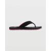 Volcom Boy’s Victor Flip Flop Sandal(Black/Red)
